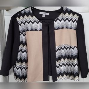 Danny and Nicole Abstract Jacket Size 14